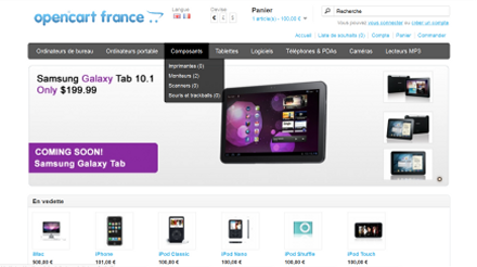OpenCart Catalogue